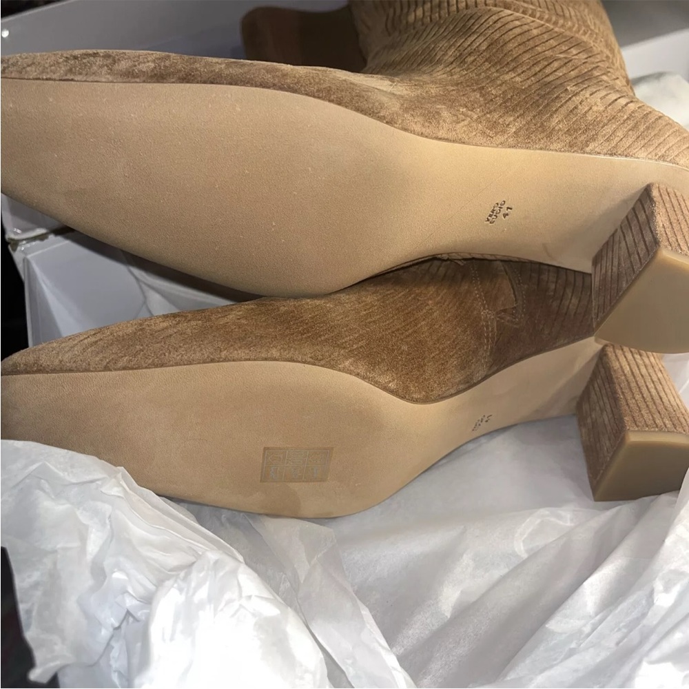 3.1 Phillip Lim Tess Suede Square Toe Boot MSRP $895 EUR 41 Best Fit 10.5 US New - Picture 8 of 10